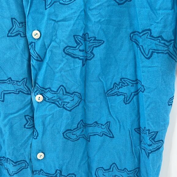 Chubbies Men's Dad Fit Short Sleeve Button Down - Hammerhead - M - NWOT - Picture 4 of 7